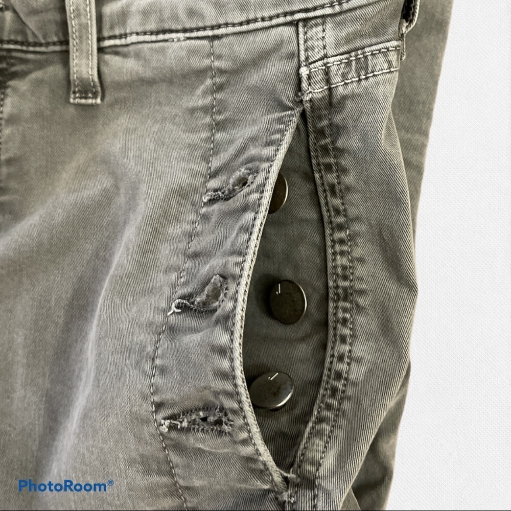 J Brand Zion Button Pocket Crop Skinny Pants - Picture 5 of 7